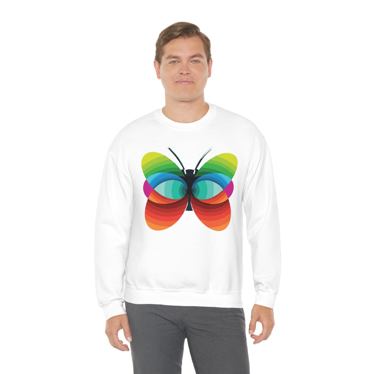 Butterfly beautiful & colorful Crewneck Sweatshirt