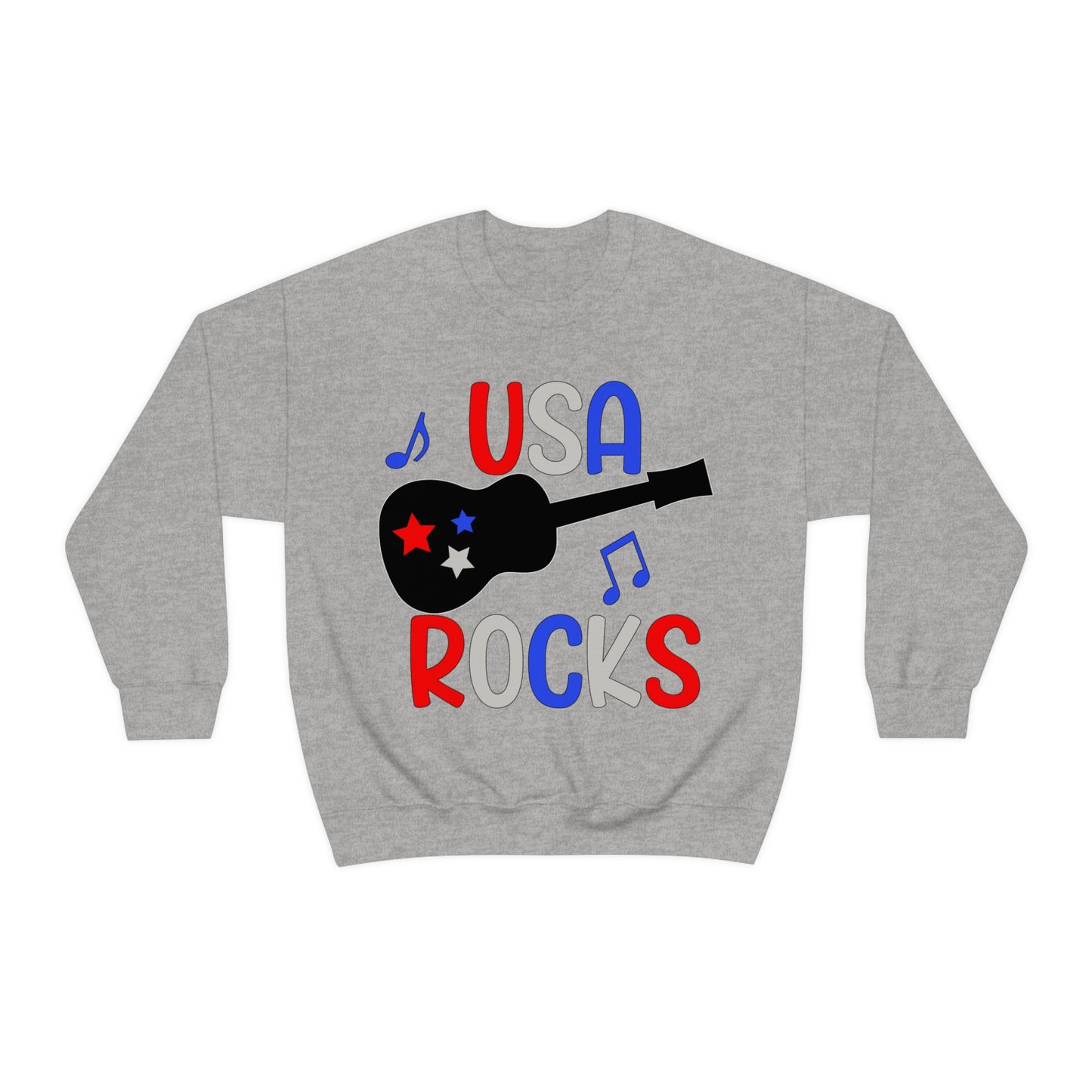 USA-Rocks Crewneck Sweatshirt