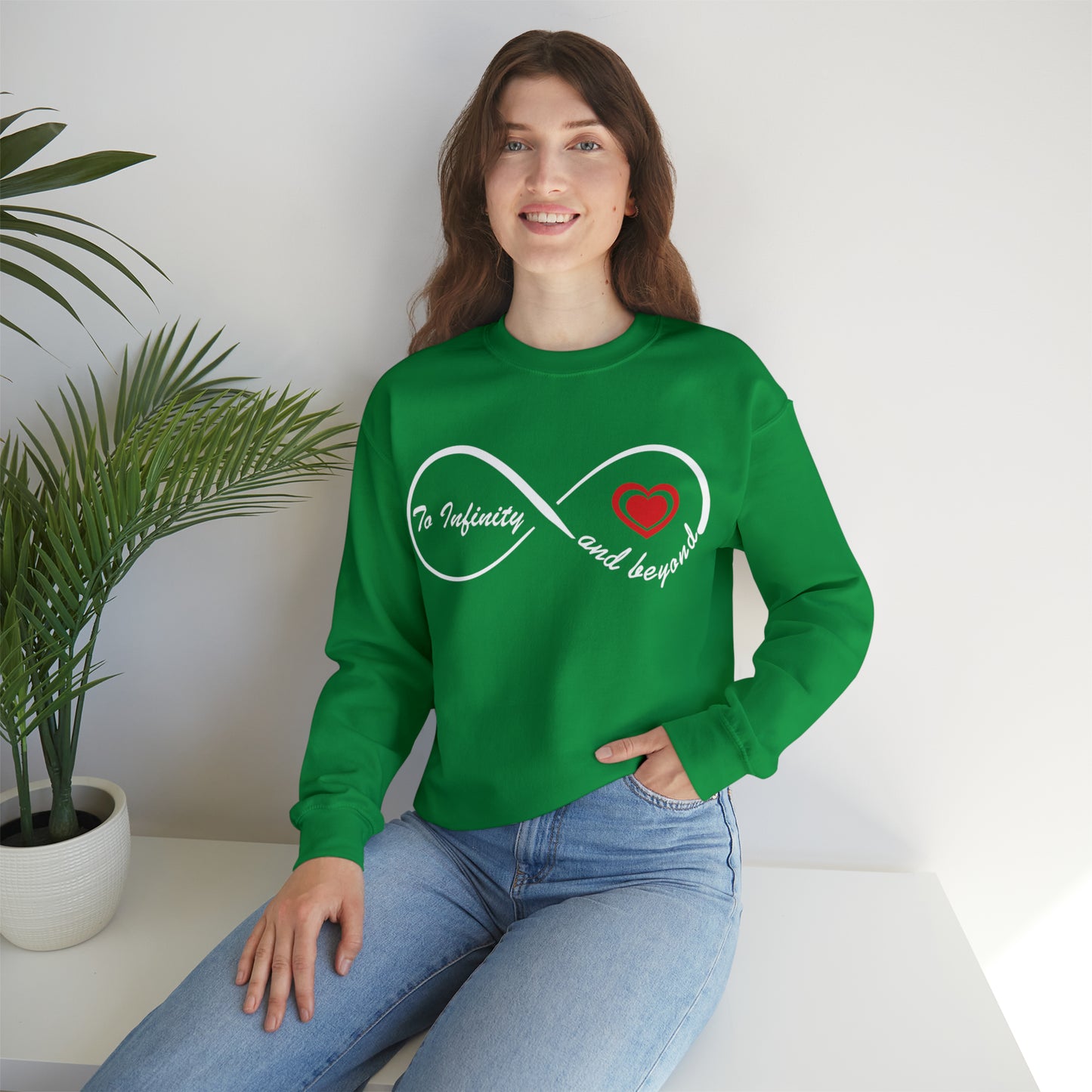 To infinity and Beyond Crewneck Sweatshirt