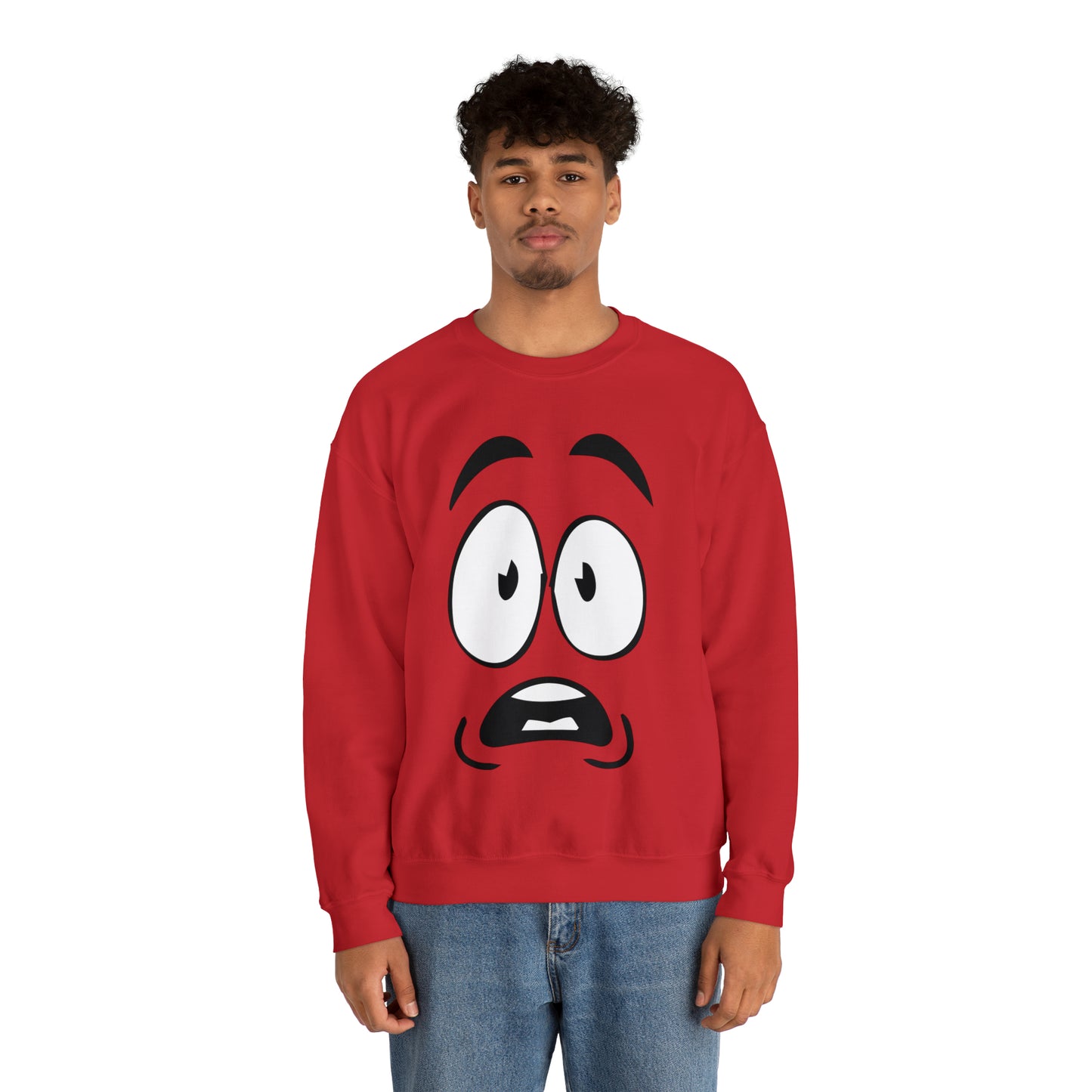 Surprise face Crewneck Sweatshirt