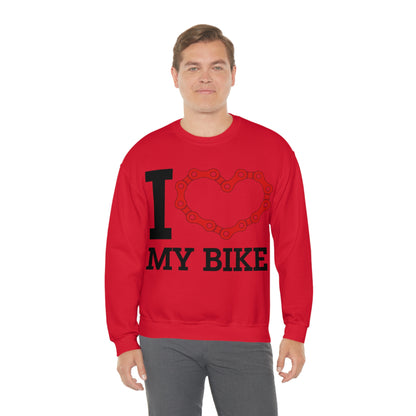 I love my bike Crewneck Sweatshirt