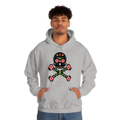 Day of the Dead Skull Hoodie