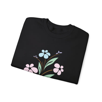 Bloom like a flower Crewneck Sweatshirt