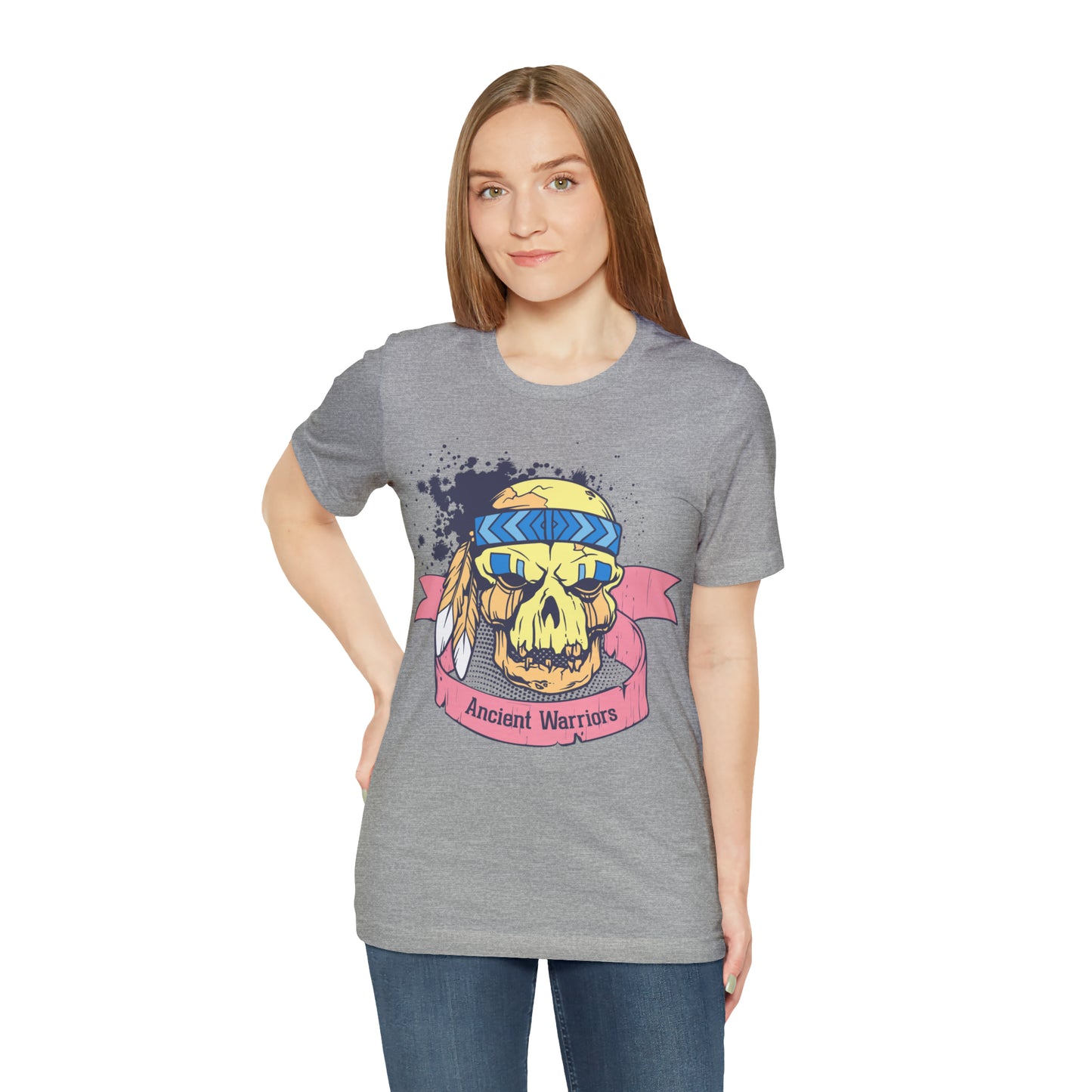 Ancient Warrior Skull Chief T-Shirt