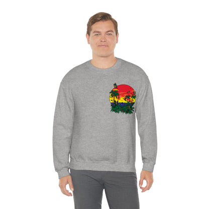 Sunset Butterfly Vibes Crewneck Sweatshirt