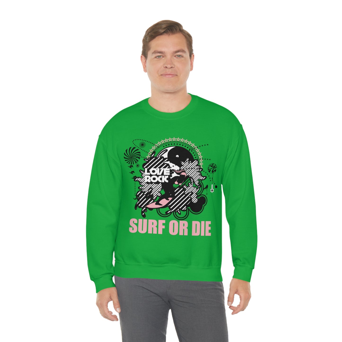 Surf or Die Crewneck Sweatshirt