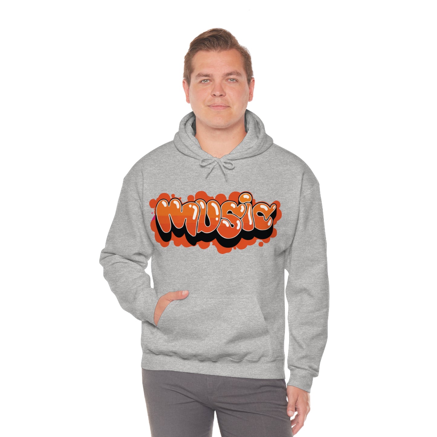 Music graffiti Hoodie