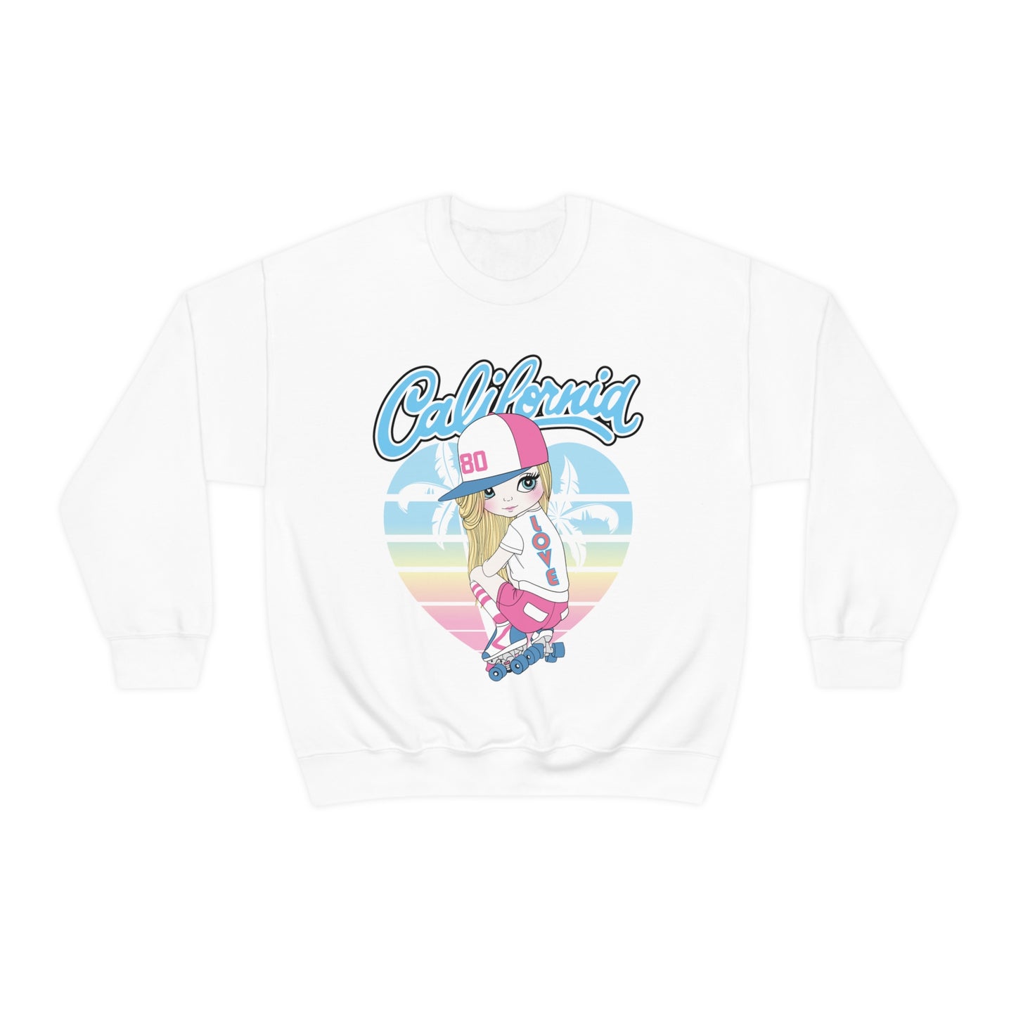 Love for California Crewneck Sweatshirt