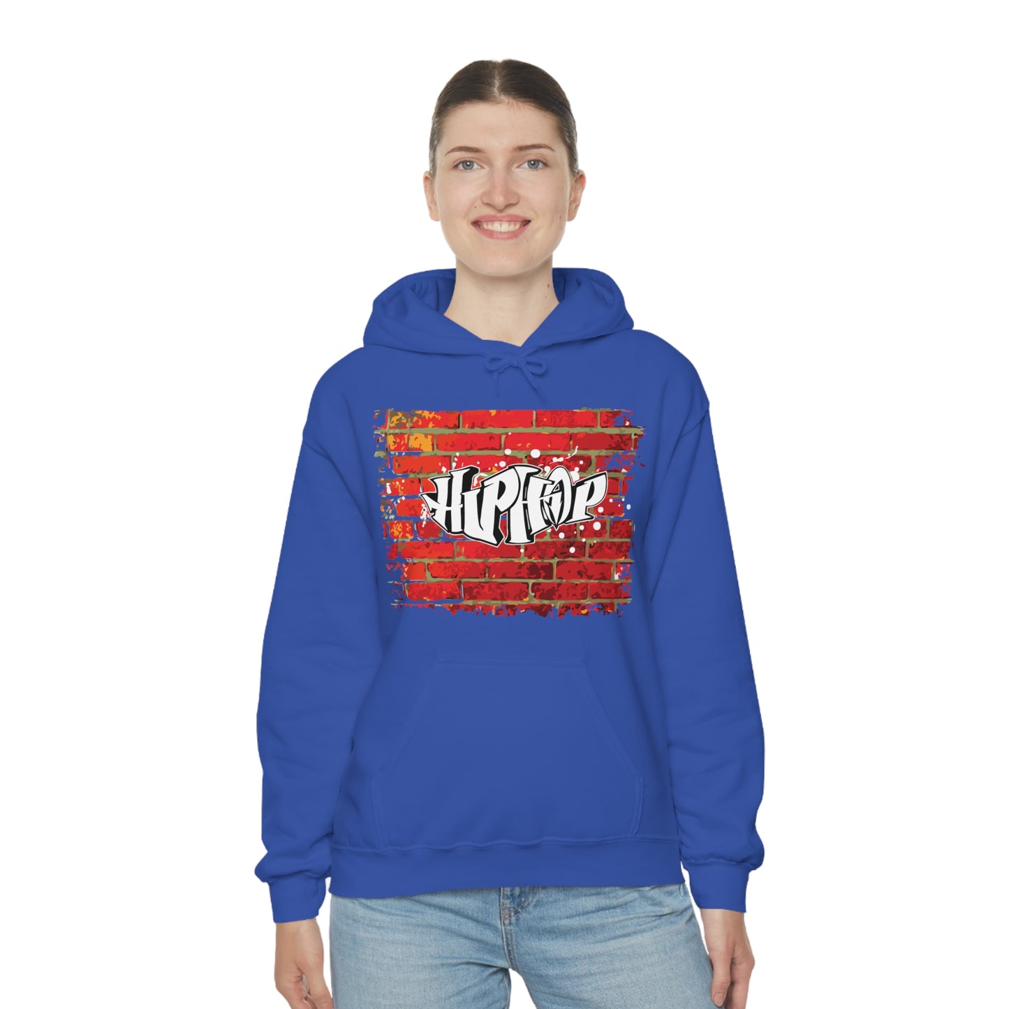 Hip Hop graffiti on the wall Hoodie