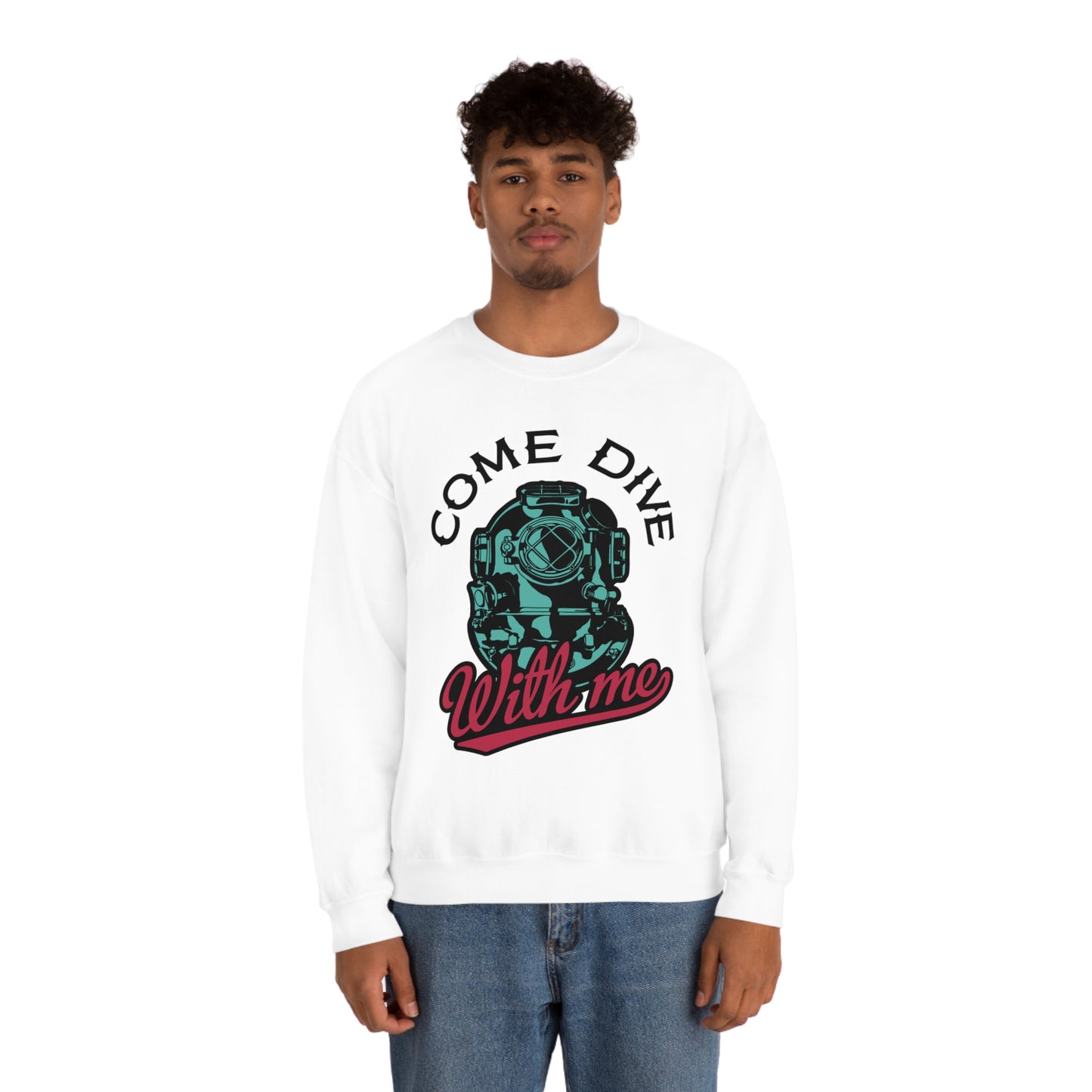 Come dive with me Crewneck Sweatshirt