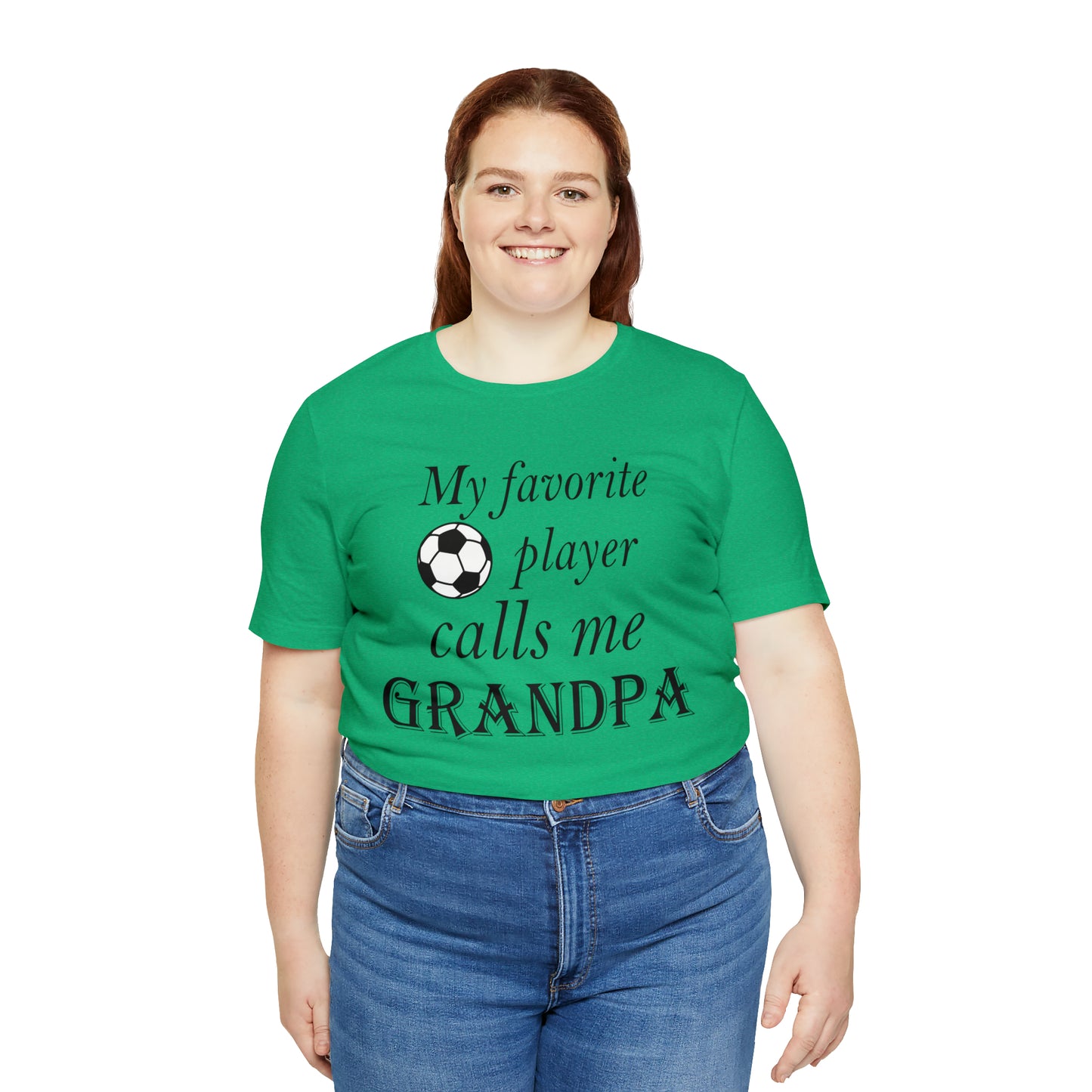 Grandpa Favorite Soccer Player T-Shirt