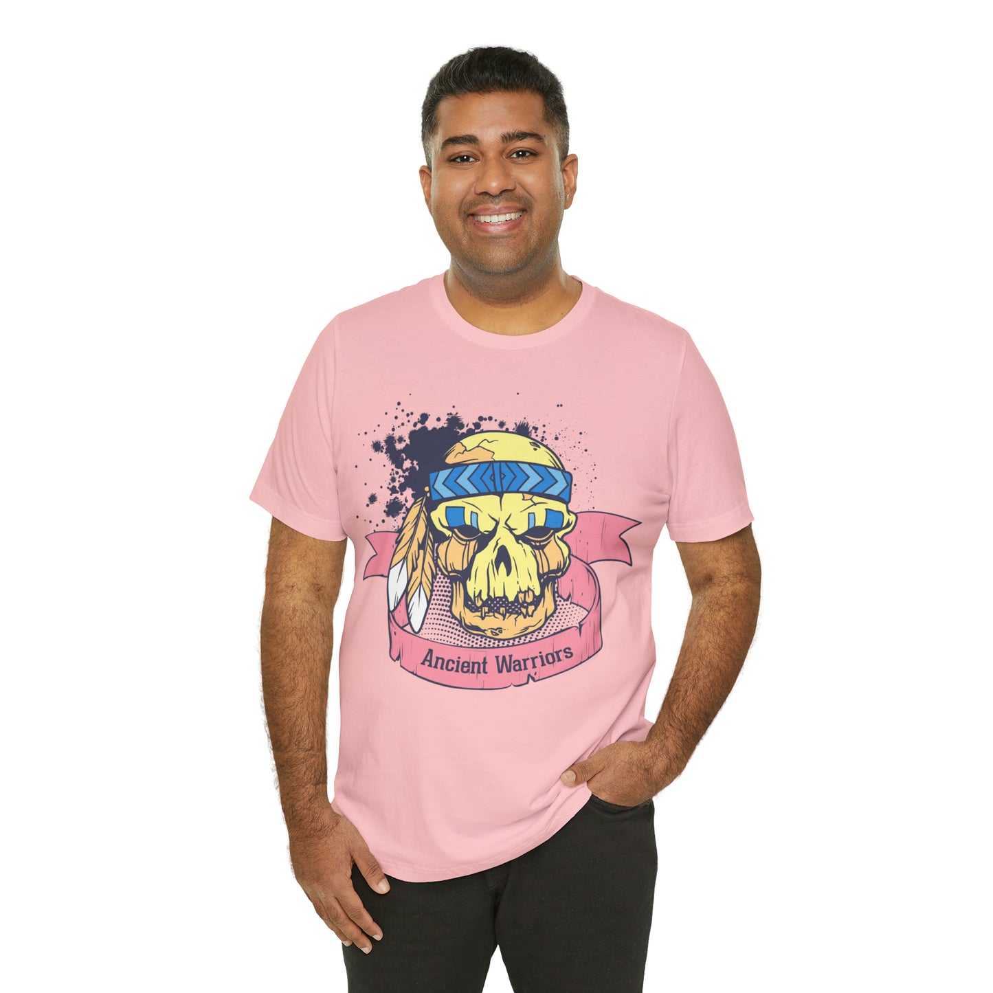 Ancient Warrior Skull Chief T-Shirt