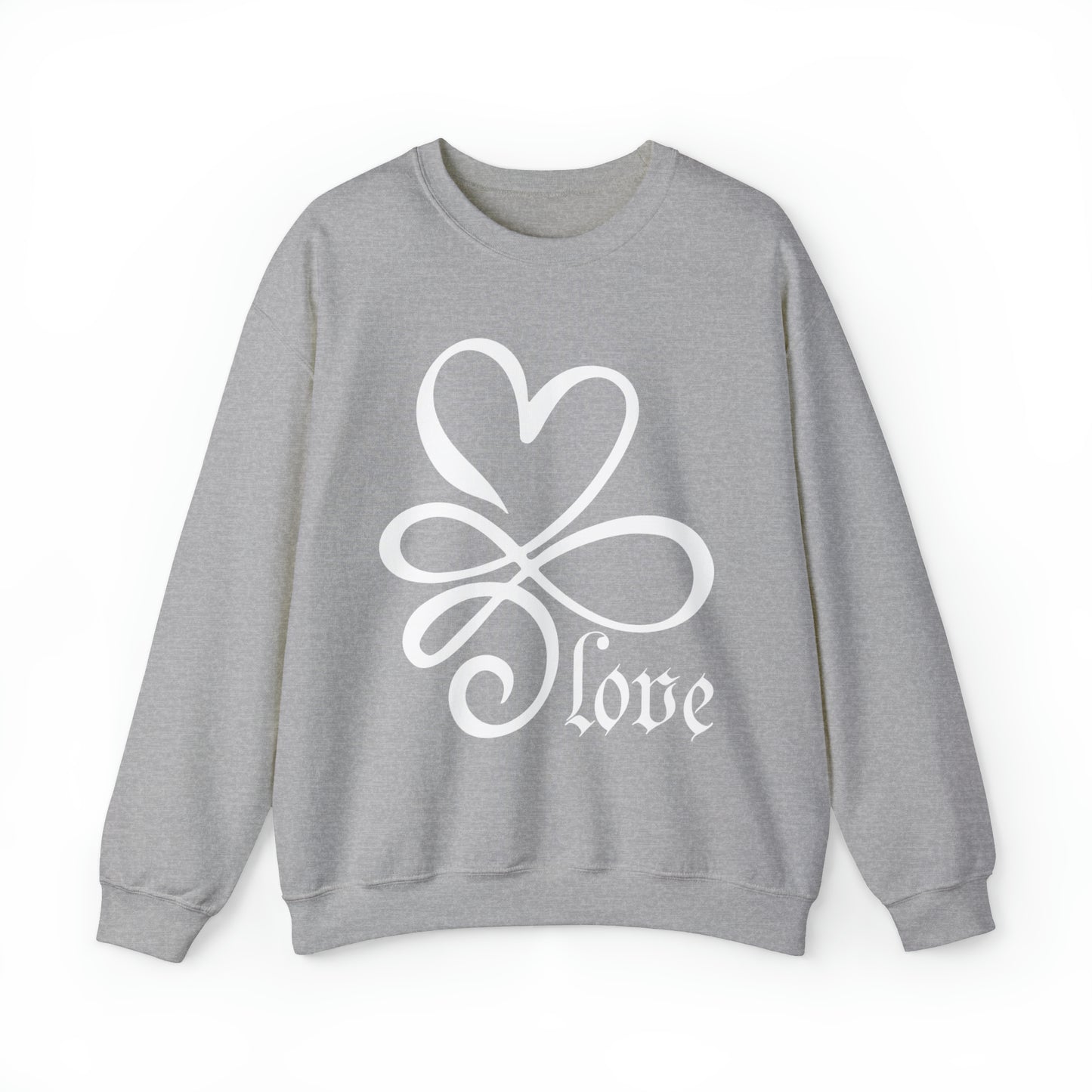 Infinity Heart Crewneck Sweatshirt