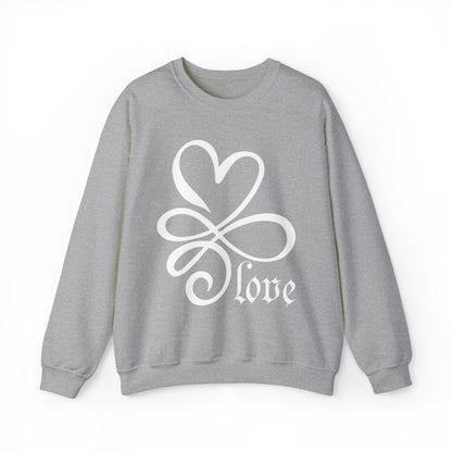 Infinity Heart Crewneck Sweatshirt