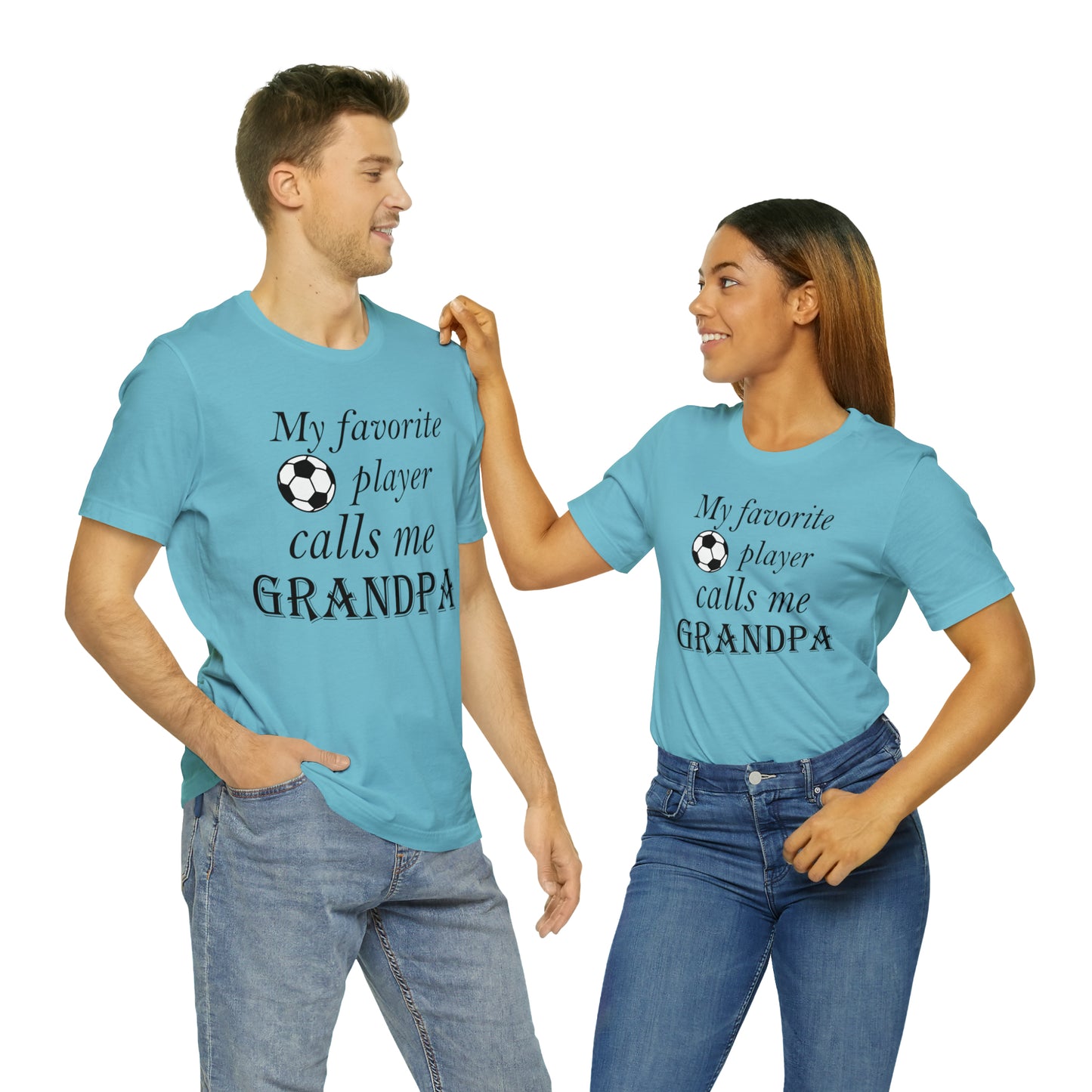 Grandpa Favorite Soccer Player T-Shirt