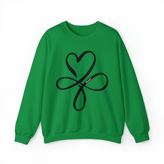 Heart symbol Love Infinity symbol Forever Crewneck Sweatshirt