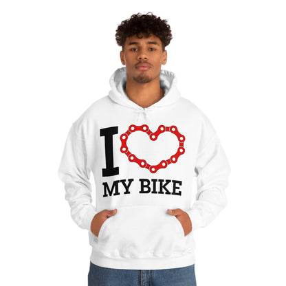 I love my bike Hoodie