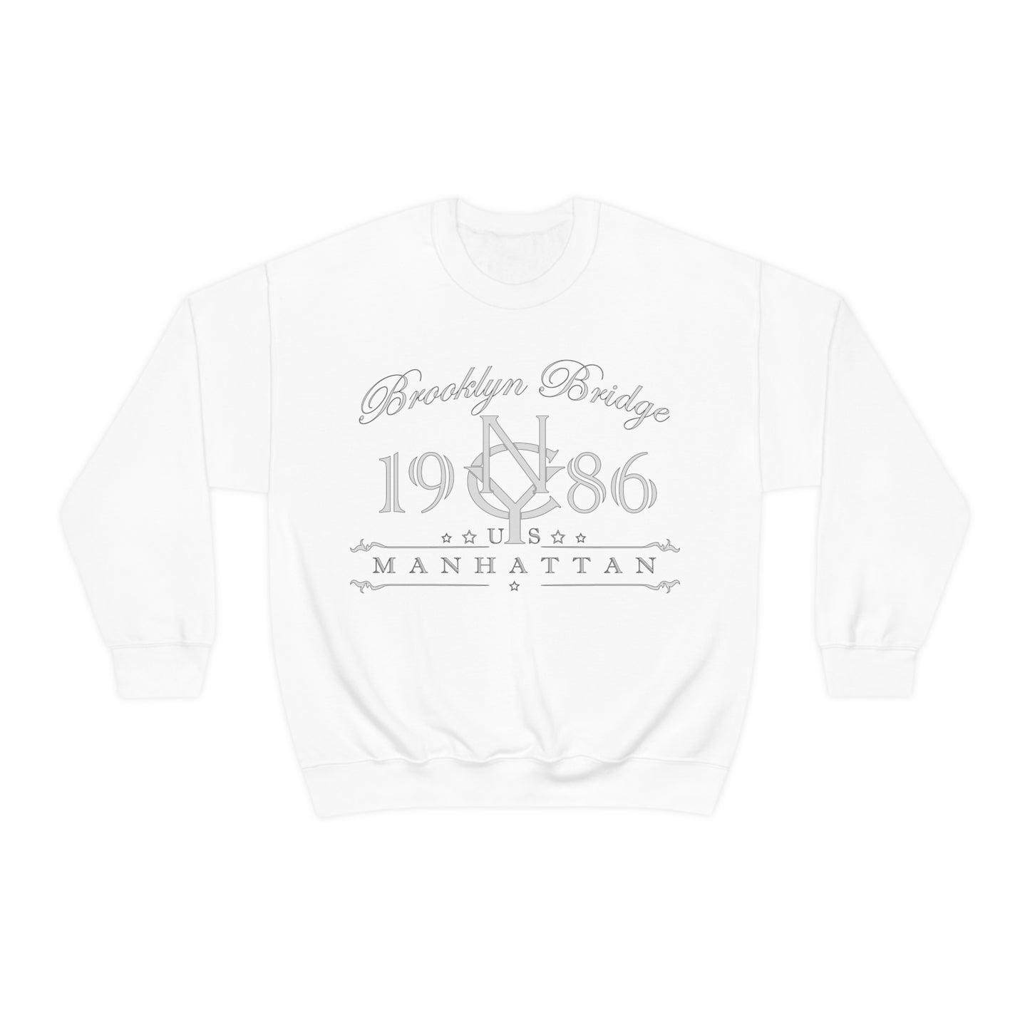 Brooklyn Bridge 86 Crewneck Sweatshirt