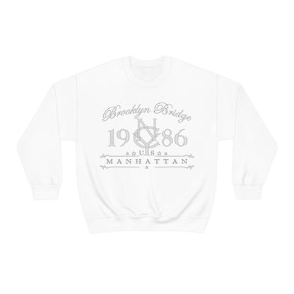 Brooklyn Bridge 86 Crewneck Sweatshirt