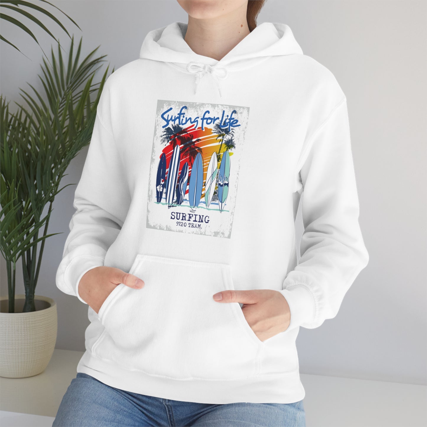 Surfing For Life Hoodie