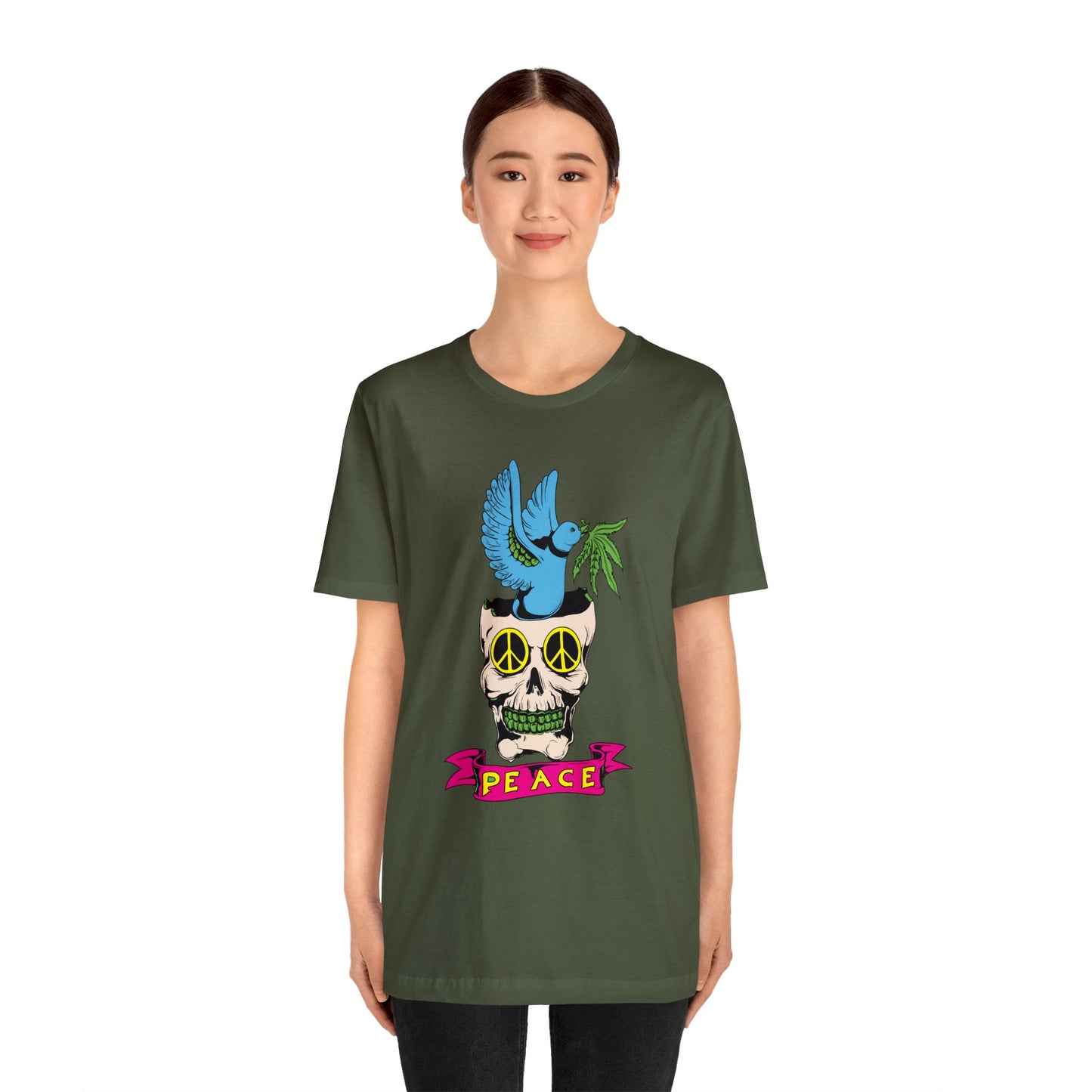 Peace Hippie Bird T-Shirt