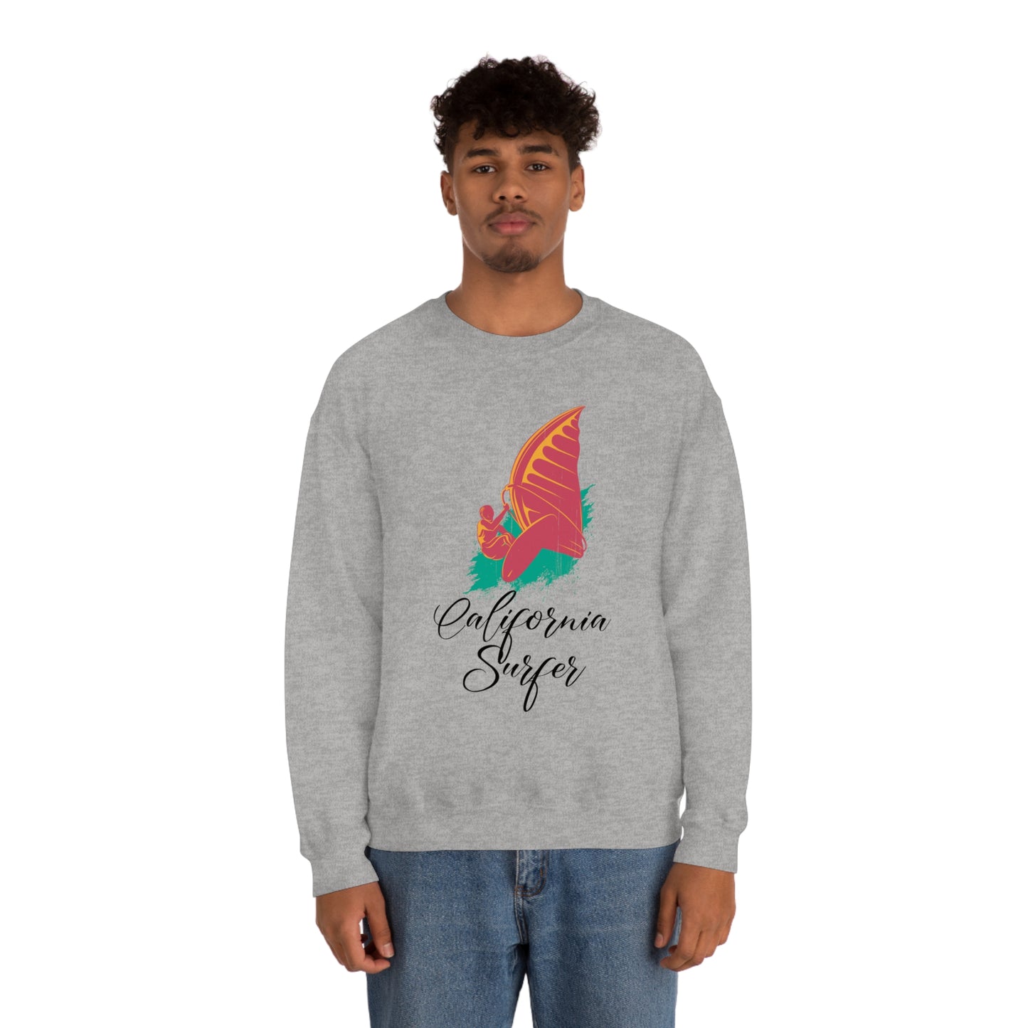 California Surfer Crewneck Sweatshirt