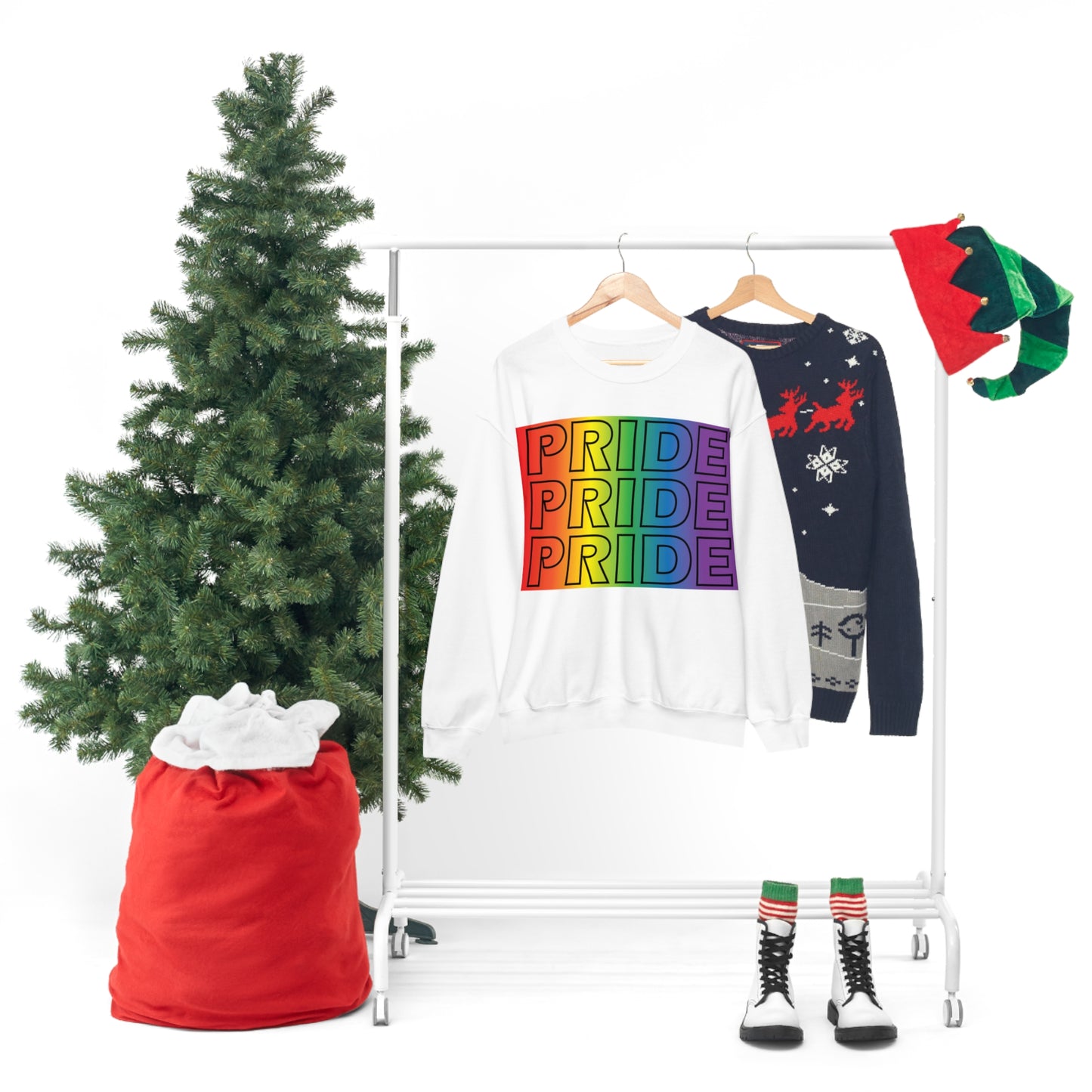 Pride Pride Pride Crewneck Sweatshirt