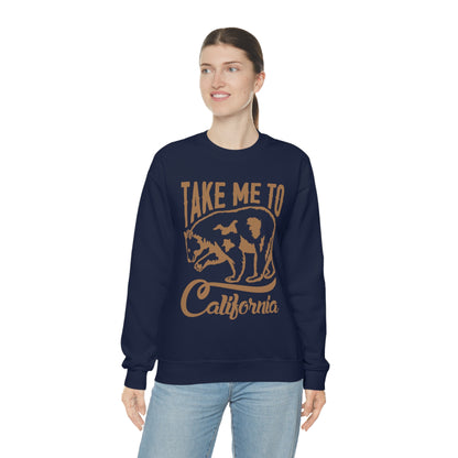 Take me to Cali Crewneck Sweatshirt