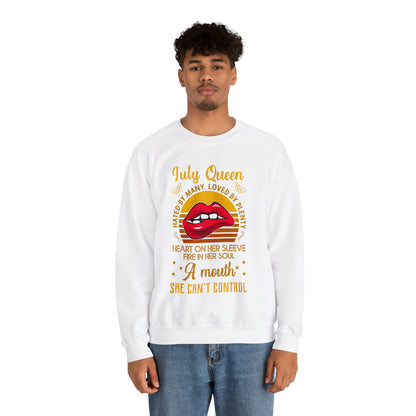 July Queen Crewneck Sweatshirt