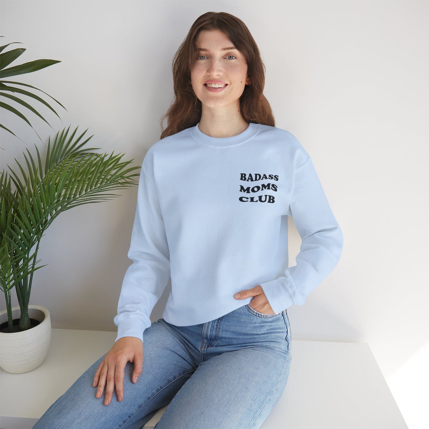 Badass Moms Club Crewneck Sweatshirt