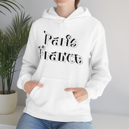 Paris France Graffitty Hoodie