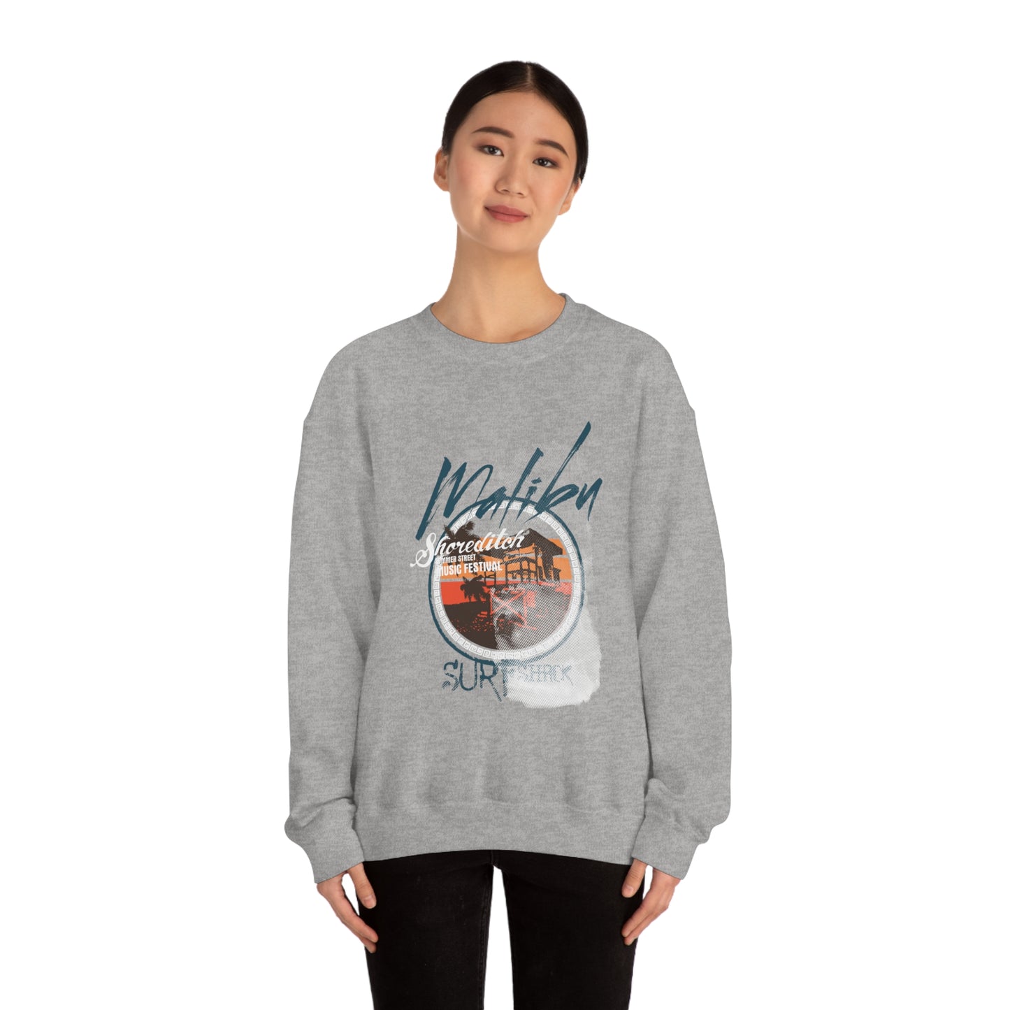 Malibu Vibe Crewneck Sweatshirt