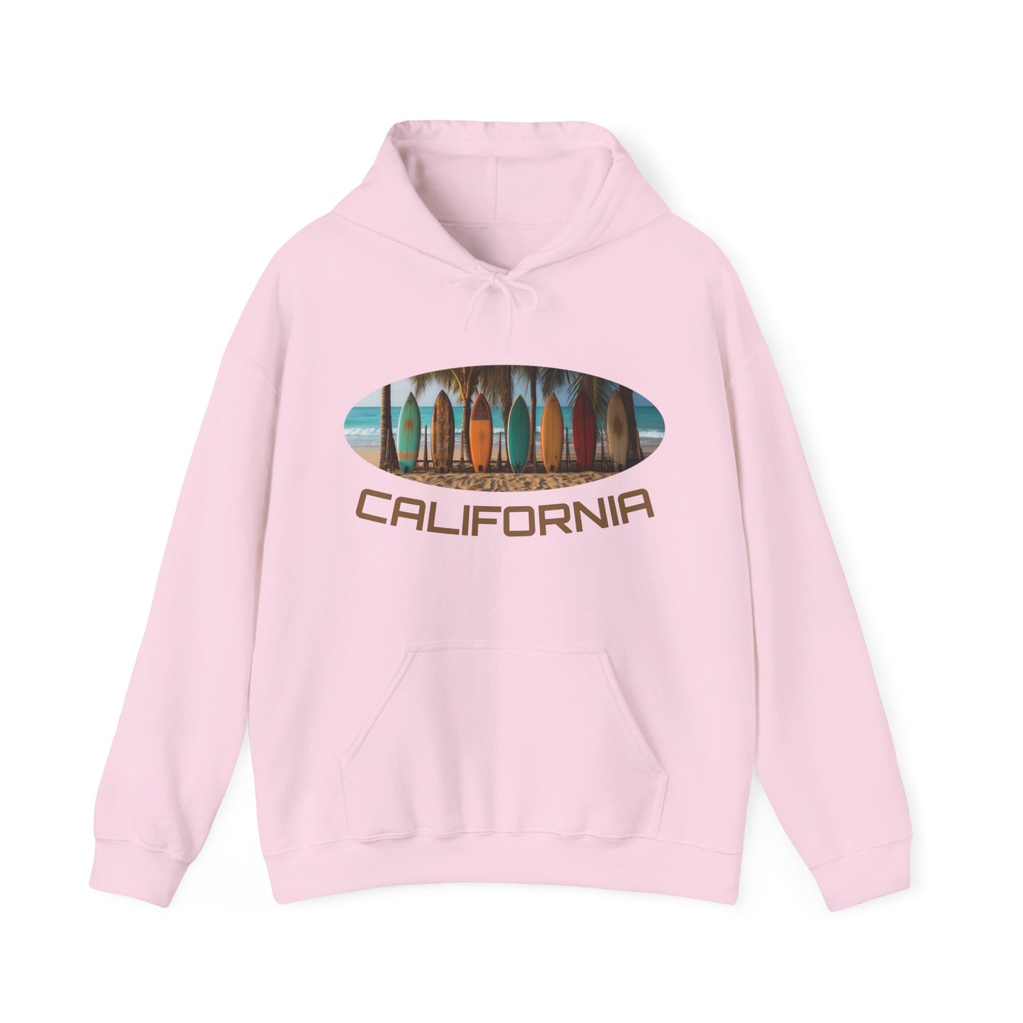 California beautiful surfer beach Hoodie