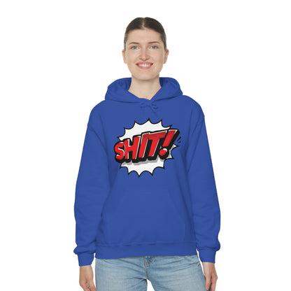 Shit! colorful graphic Hoodie