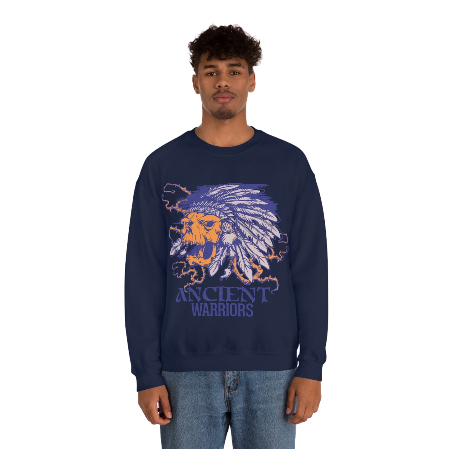 Ancient Warrior Chief Crewneck Sweatshirt