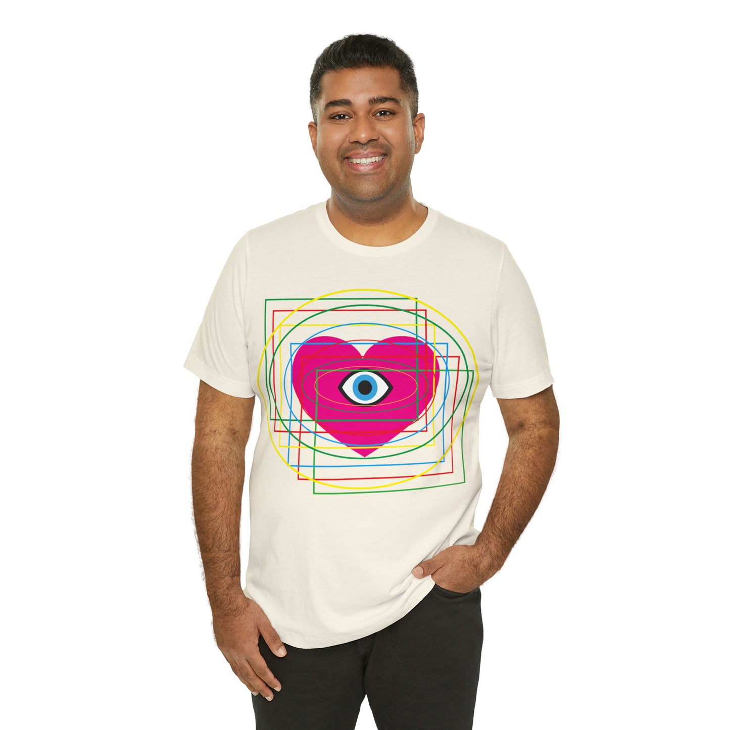 Eye Love in all dimension T-Shirt