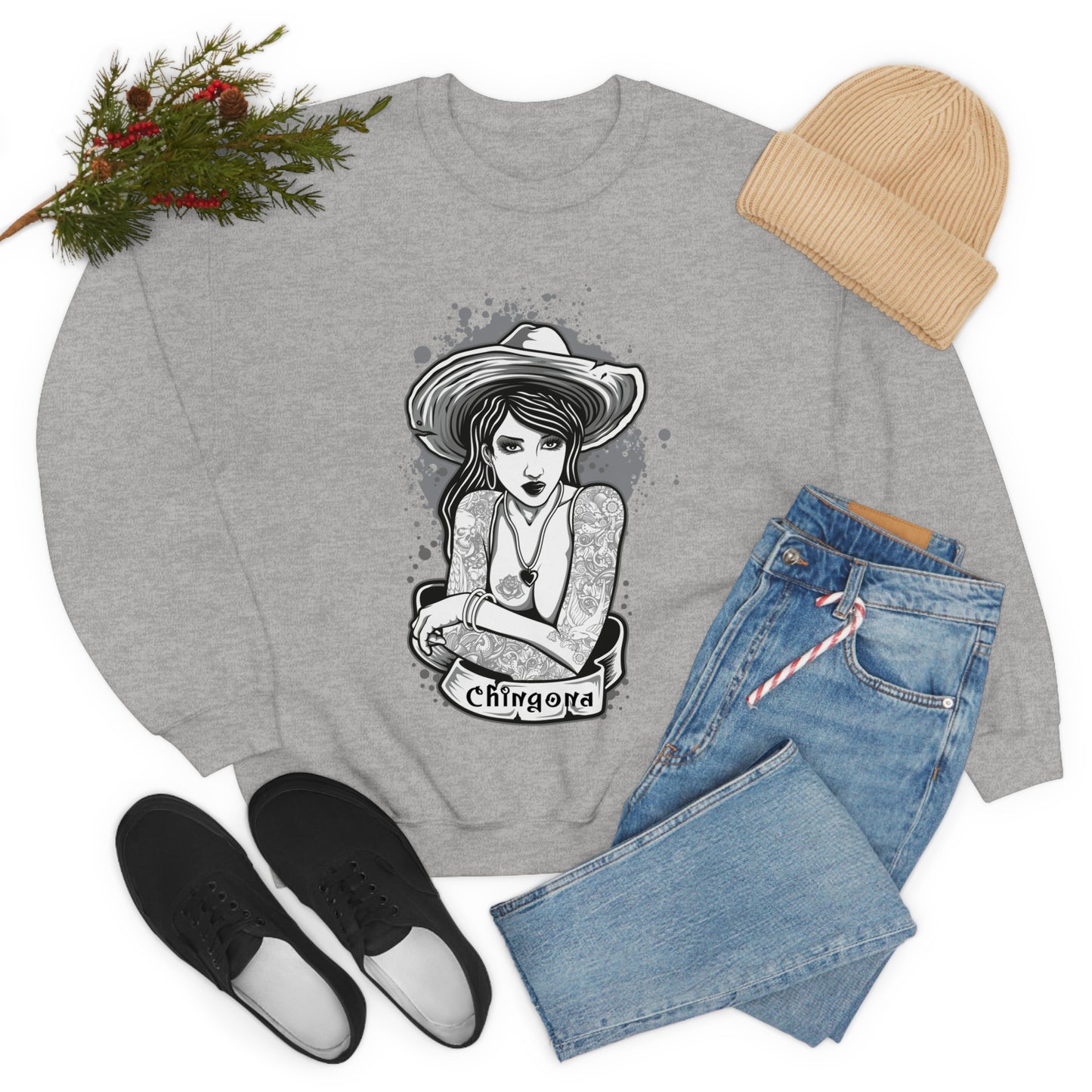 Chingona Crewneck Sweatshirt