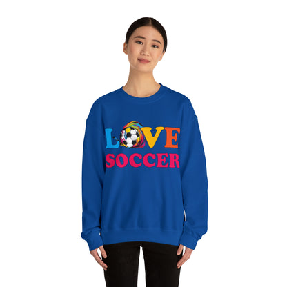 Love soccer Crewneck Sweatshirt