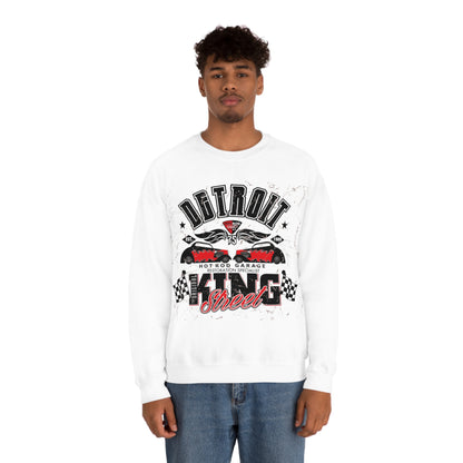 Detroit Street King Crewneck Sweatshirt