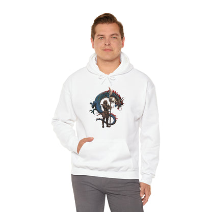 Colorful dragon guardian Hoodie