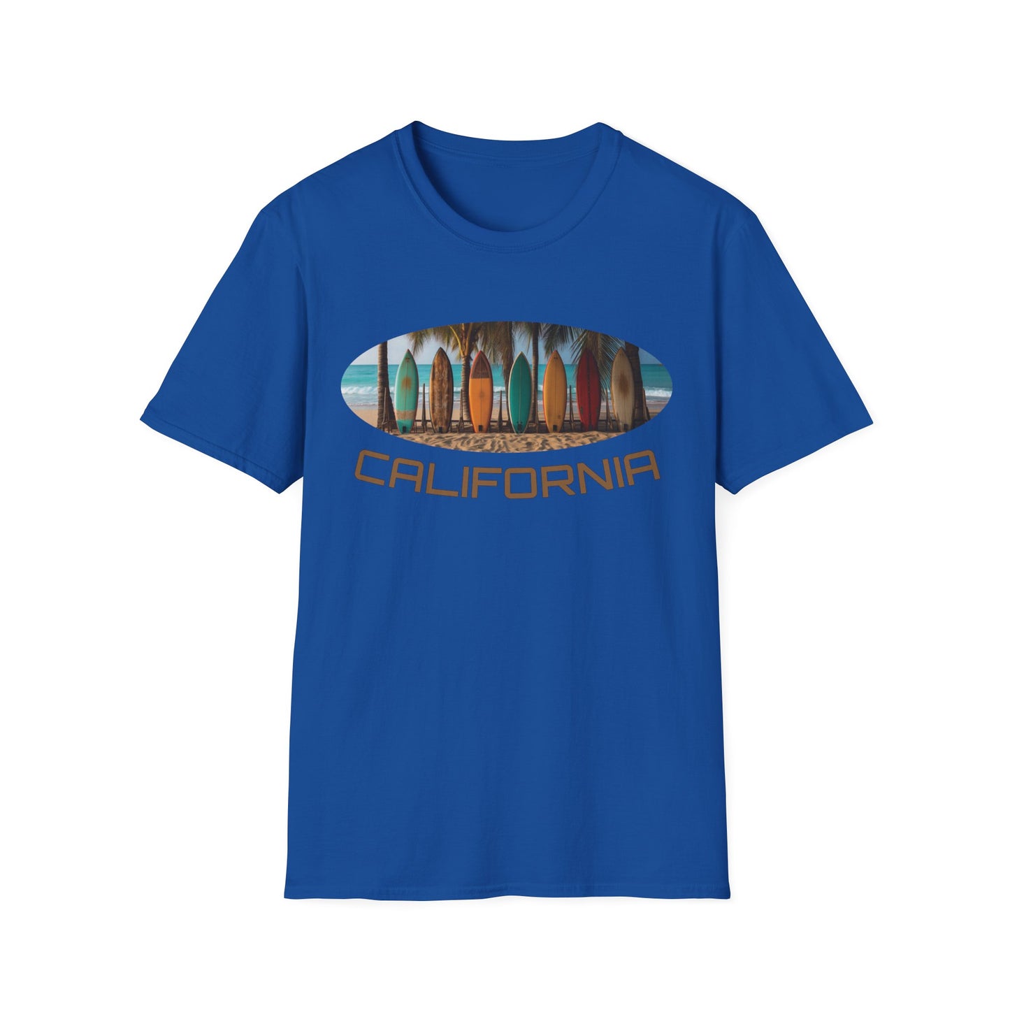 California beautiful surfer beach T-Shirt