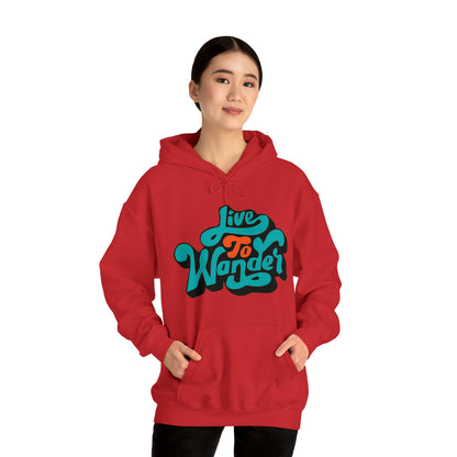 Live to wonder vintage Hoodie