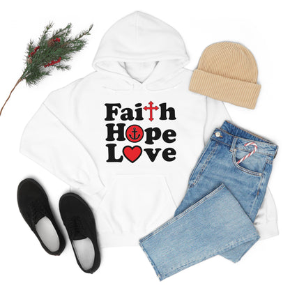 Faith Hope Love Hoodie