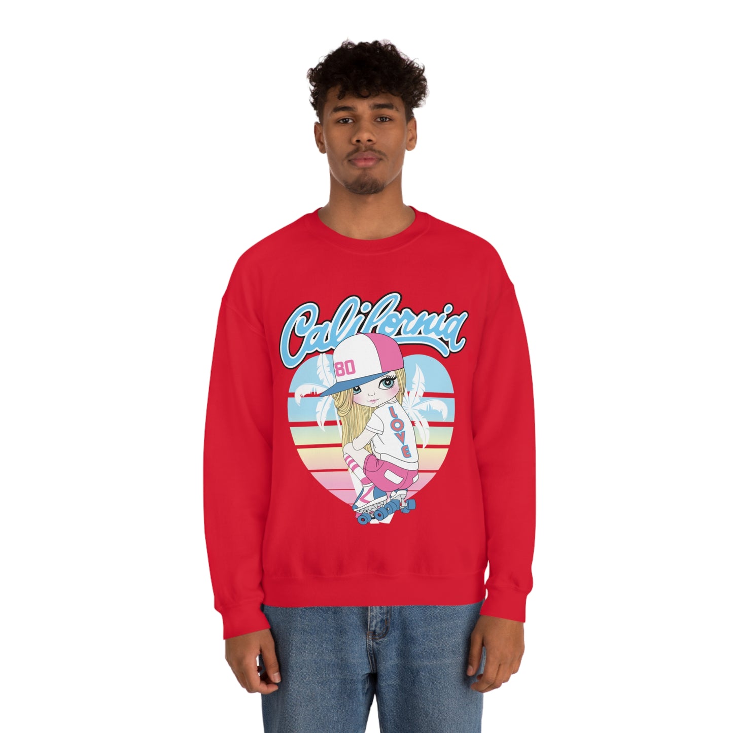 Love for California Crewneck Sweatshirt