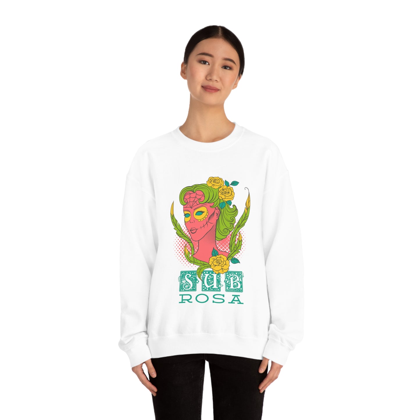 SUB Beautiful Rosa Crewneck Sweatshirt