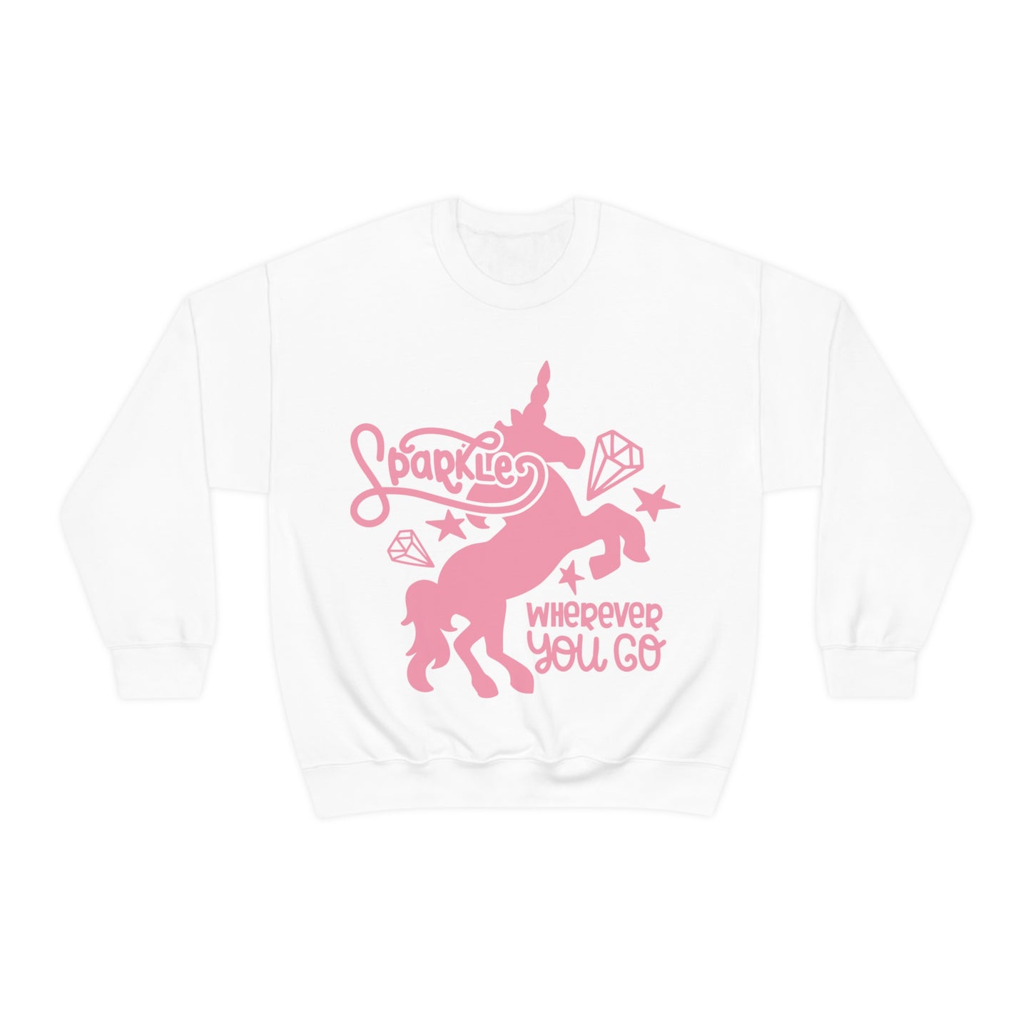 Sparkle unicorn Crewneck Sweatshirt