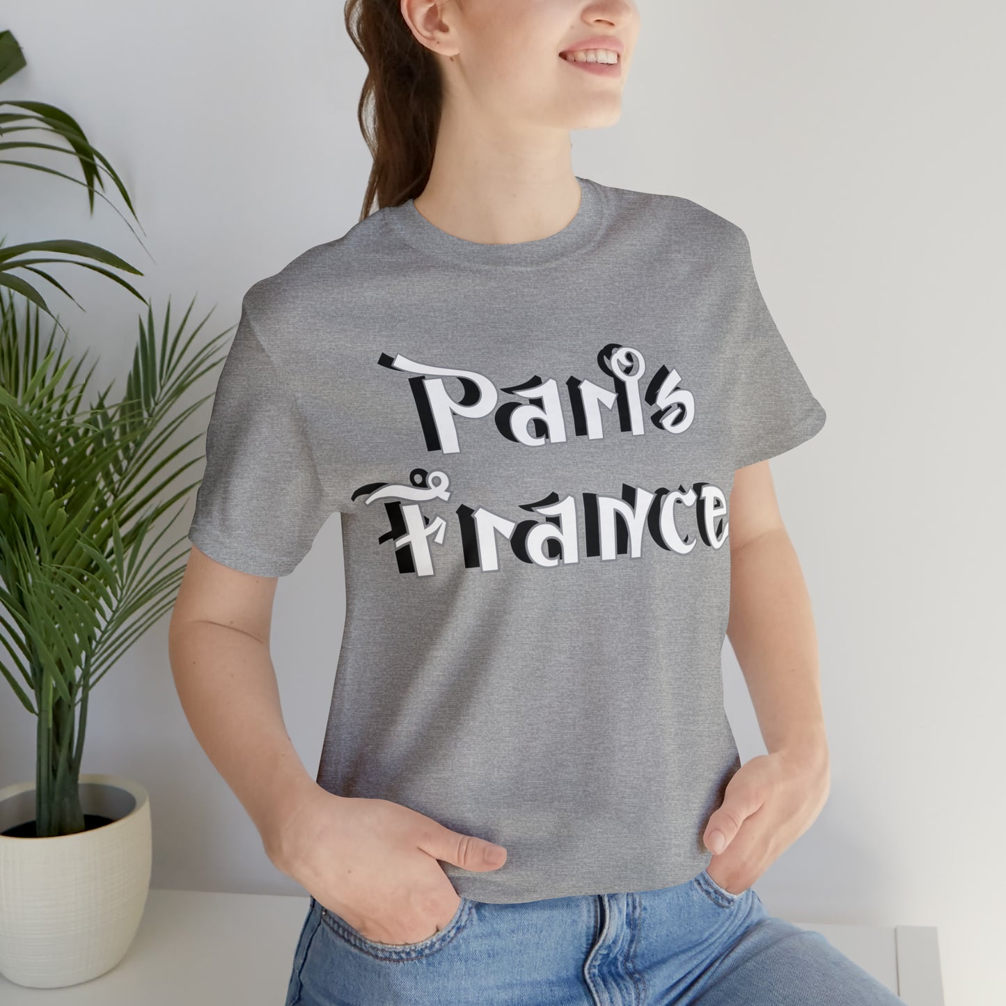 Paris France Graffiti T-Shirt