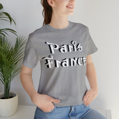 Paris France Graffiti T-Shirt