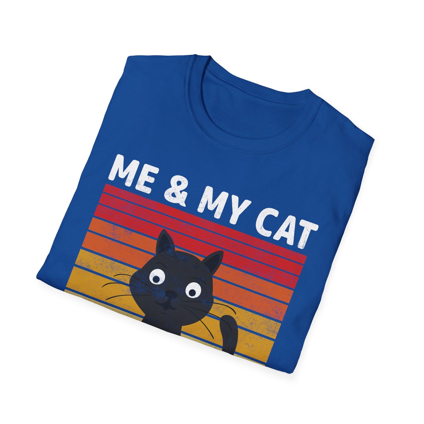 Me and my cat talk about you vintage T-Shirt