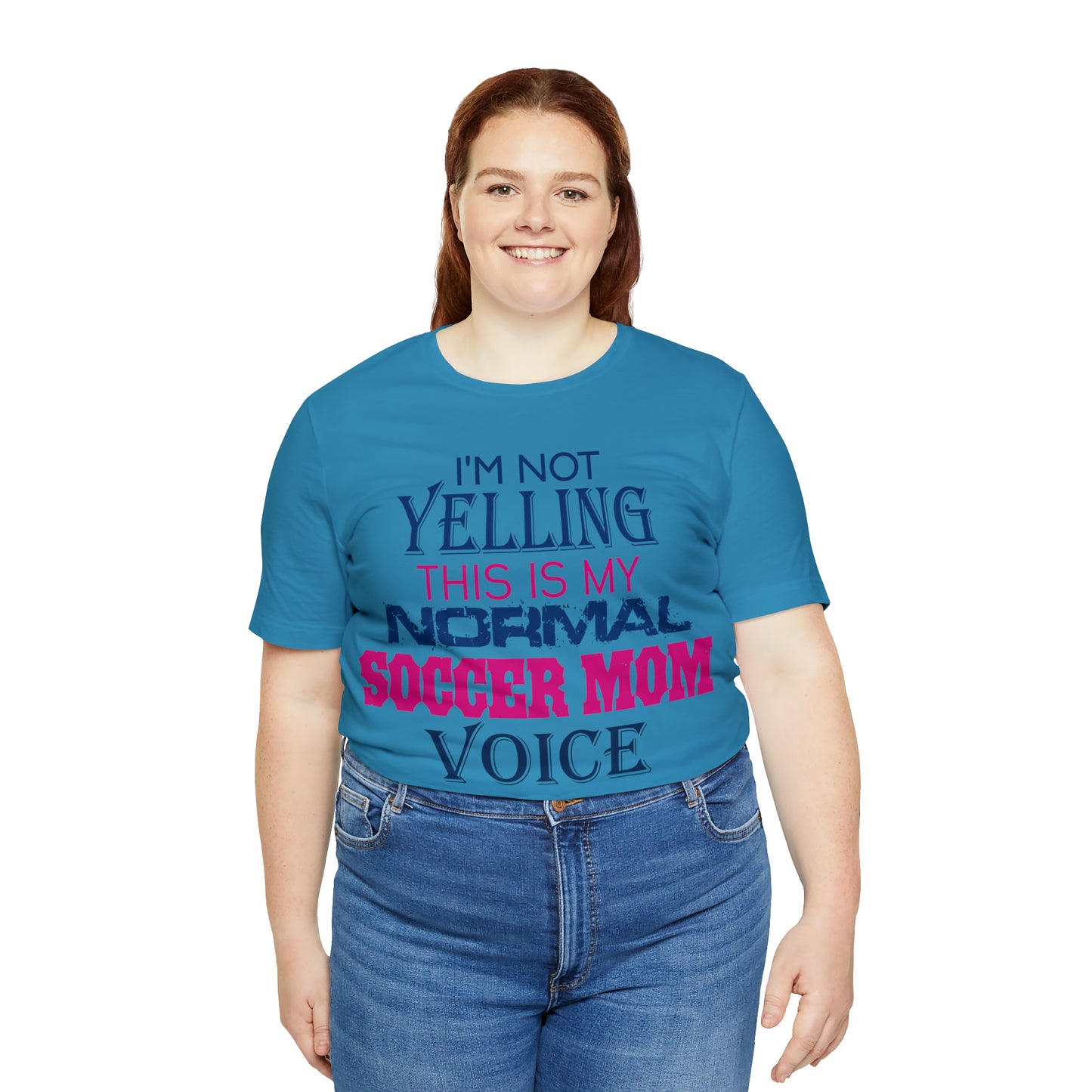 I'm not yelling I'm a normal soccer mom T-Shirt